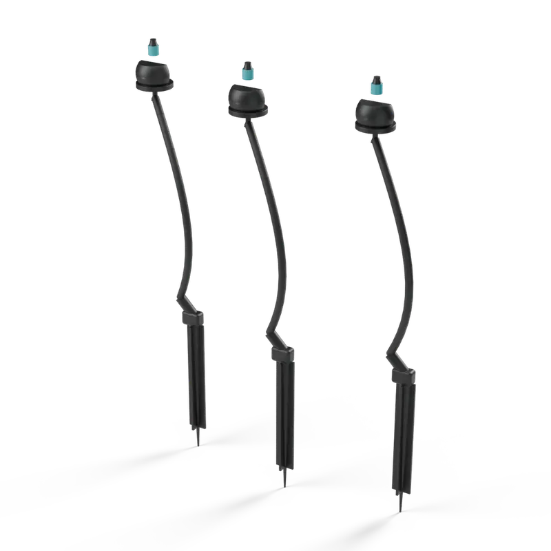 Krasis Dripper Stake Bundle × 50, PC 2 L/h, 3×5 mm Microtube, Arrow Stakes