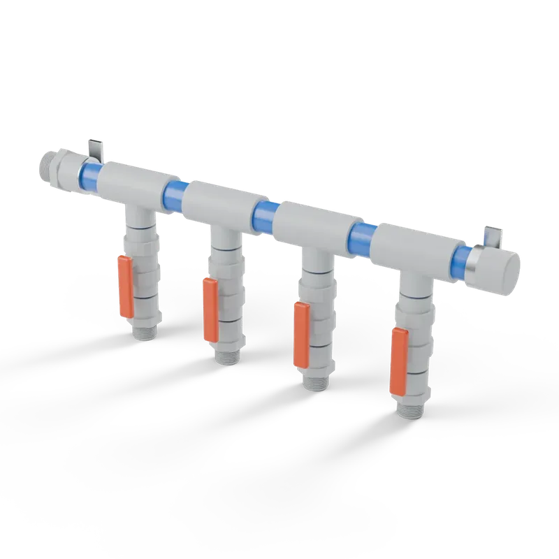 Krasis 4-Zone Manifold, 32 mm Class 12, True-Union Valves